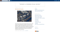 Desktop Screenshot of lumberkings.blogspot.com