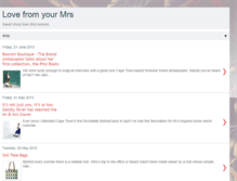 Tablet Screenshot of lovefromyourmrs.blogspot.com