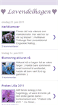 Mobile Screenshot of lavendelhagen.blogspot.com