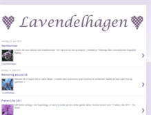 Tablet Screenshot of lavendelhagen.blogspot.com