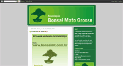 Desktop Screenshot of bonsaimt.blogspot.com