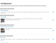 Tablet Screenshot of minikpastaci.blogspot.com