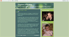 Desktop Screenshot of adolphsonfamilyblog.blogspot.com