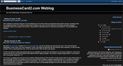 Desktop Screenshot of businesscard2.blogspot.com