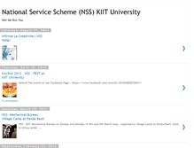 Tablet Screenshot of nsskiit.blogspot.com