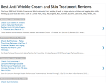 Tablet Screenshot of best-anti-wrinkles-cream-reviews.blogspot.com