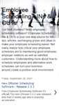 Mobile Screenshot of employee-scheduling.blogspot.com
