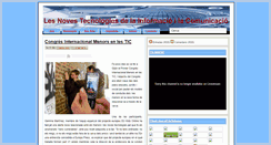 Desktop Screenshot of novestecnologiesinformacio.blogspot.com