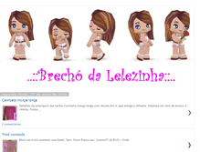 Tablet Screenshot of brechodalelezinha.blogspot.com