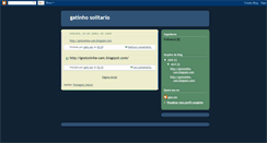 Desktop Screenshot of gatinhosolitariocam.blogspot.com
