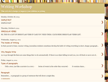 Tablet Screenshot of maderowritingworkshop.blogspot.com