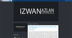 Desktop Screenshot of izwanazlan.blogspot.com