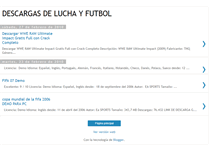 Tablet Screenshot of descargasdeluchayfutbol.blogspot.com