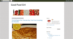 Desktop Screenshot of good-food-girl.blogspot.com