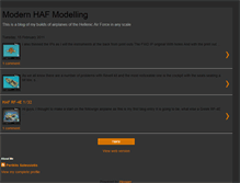 Tablet Screenshot of haf-modelling.blogspot.com
