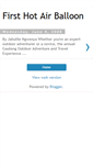 Mobile Screenshot of firsthotairballoon.blogspot.com