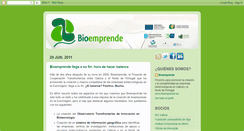 Desktop Screenshot of bioemprende.blogspot.com