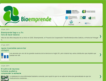 Tablet Screenshot of bioemprende.blogspot.com