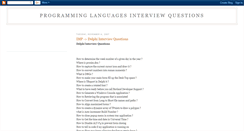 Desktop Screenshot of iqprogramminglanguages.blogspot.com