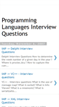 Mobile Screenshot of iqprogramminglanguages.blogspot.com