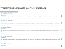 Tablet Screenshot of iqprogramminglanguages.blogspot.com