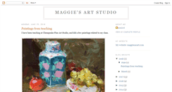 Desktop Screenshot of maggiesartstudio.blogspot.com