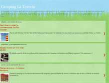 Tablet Screenshot of campinglatorreta.blogspot.com