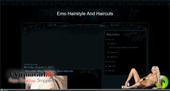 Desktop Screenshot of cute-emo-hairscene.blogspot.com