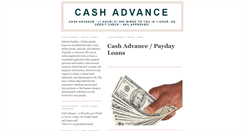 Desktop Screenshot of gocashadvance.blogspot.com