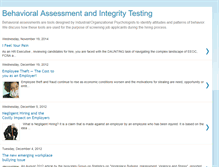 Tablet Screenshot of integrity-testing.blogspot.com