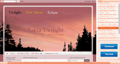 Desktop Screenshot of fakta-twilight.blogspot.com