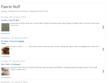 Tablet Screenshot of faerienuff.blogspot.com