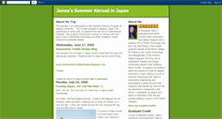 Desktop Screenshot of jennasjapan.blogspot.com