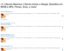 Tablet Screenshot of naruto-maximun.blogspot.com