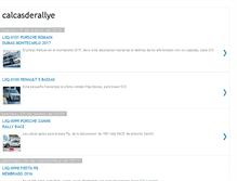 Tablet Screenshot of calcasderallye.blogspot.com