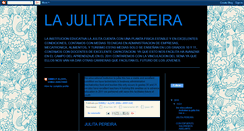 Desktop Screenshot of lajulitapereira.blogspot.com