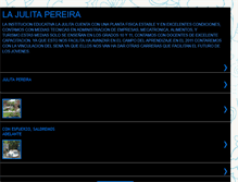 Tablet Screenshot of lajulitapereira.blogspot.com