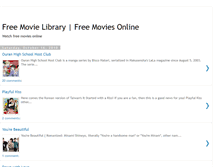 Tablet Screenshot of freemovielibrary.blogspot.com