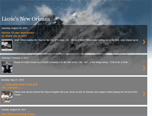 Tablet Screenshot of lizziesbackinthesouth.blogspot.com