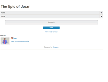 Tablet Screenshot of epicofjosar.blogspot.com