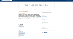 Desktop Screenshot of myfirstsexteacher99.blogspot.com