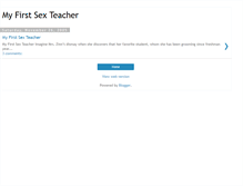 Tablet Screenshot of myfirstsexteacher99.blogspot.com