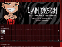 Tablet Screenshot of laindesign.blogspot.com
