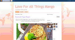 Desktop Screenshot of loveforallthingsmango.blogspot.com