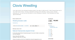 Desktop Screenshot of cloviswrestling.blogspot.com