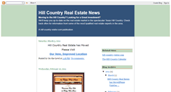 Desktop Screenshot of hill-country-real-estate.blogspot.com