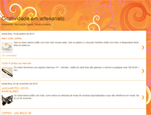 Tablet Screenshot of criatividadeemartesanato.blogspot.com