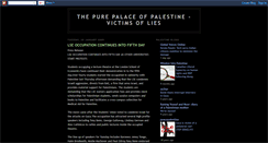 Desktop Screenshot of palaceofpalestine.blogspot.com