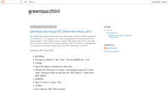 Desktop Screenshot of greenzucchini.blogspot.com