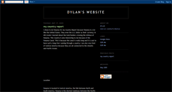 Desktop Screenshot of dylanthegreat.blogspot.com